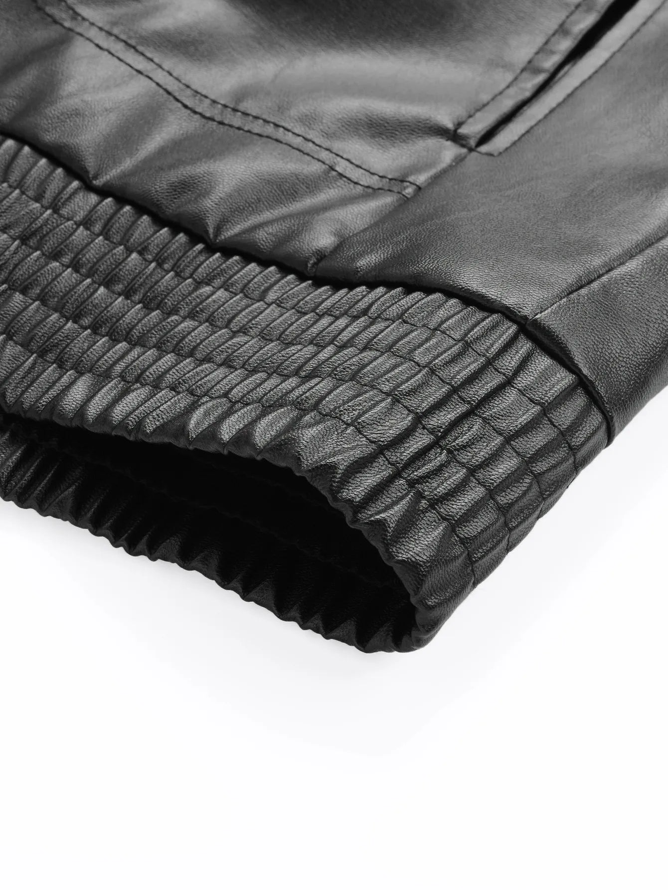 Men's Leather Jacket with a Lapel, Windproof and Warm, with Excellent Texture, Suitable for Workplace Commuting, Daily Shopping, Weekend Trips, Casual Gatherings with Friends, Autumn and Winter Styles, Short Trips