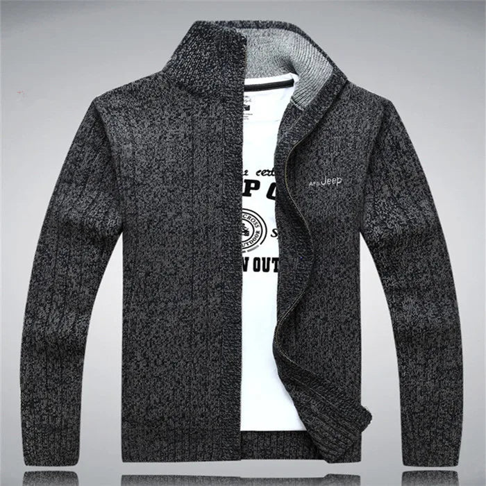 Sweater Male 2020 Wool Cotton Cardigan Autumn Men's Winter Sweater Kint Wear Knitwear Coats Clothing