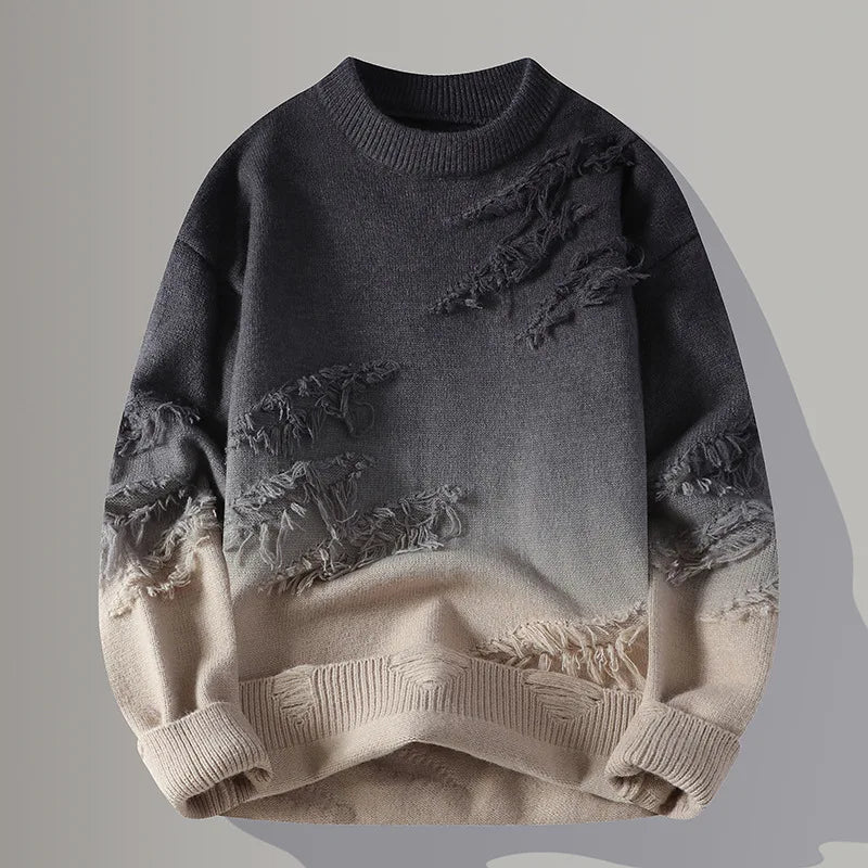 2025 Winter Sweaters for male men thick O-neck sweater men Student youth sweaters autumn Men's wool Casual Knitwear Pullover