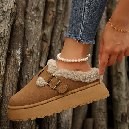 Women's Warm Winter Boots, Thick-Soled Fashionable Comfortable Lightweight Versatile Boots