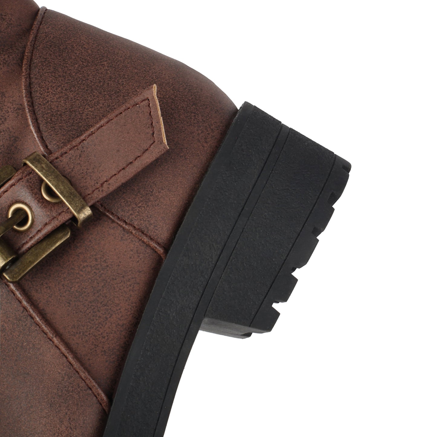 Stylish Retro Mid-Calf Boots - Women's Faux Suede, Fleece Lined, Low Heel, Zipper Closure Winter Boots for Cold Weather - Perfect for Casual Outings