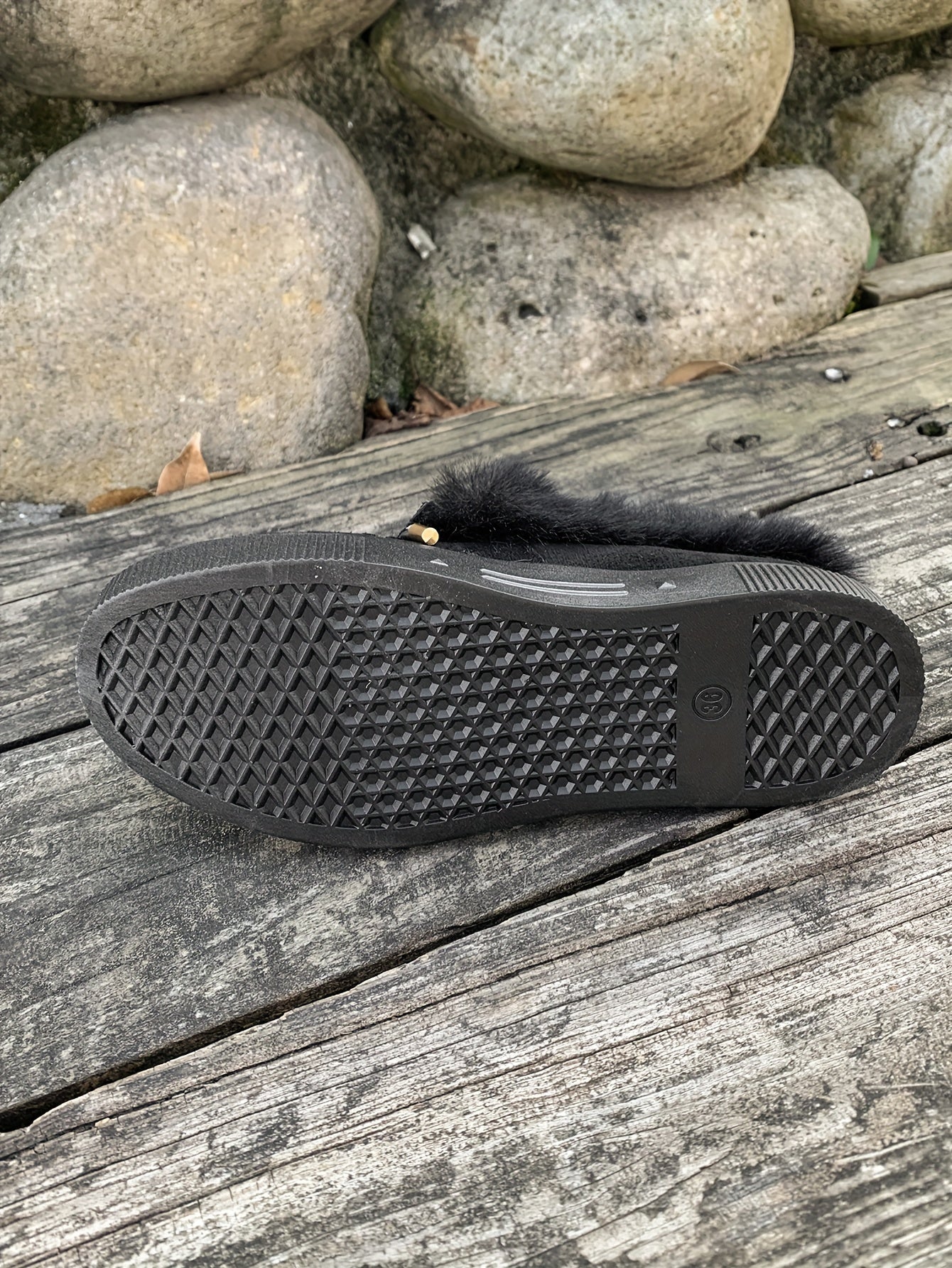 Cozy Fluffy Boots for Women - Soft Platform, Thermal Lining, Round Toe, Non-slip Sole, Warm and Comfortable Winter Boots with Soft Sole for Snowy Days - Perfect for Cold Weather