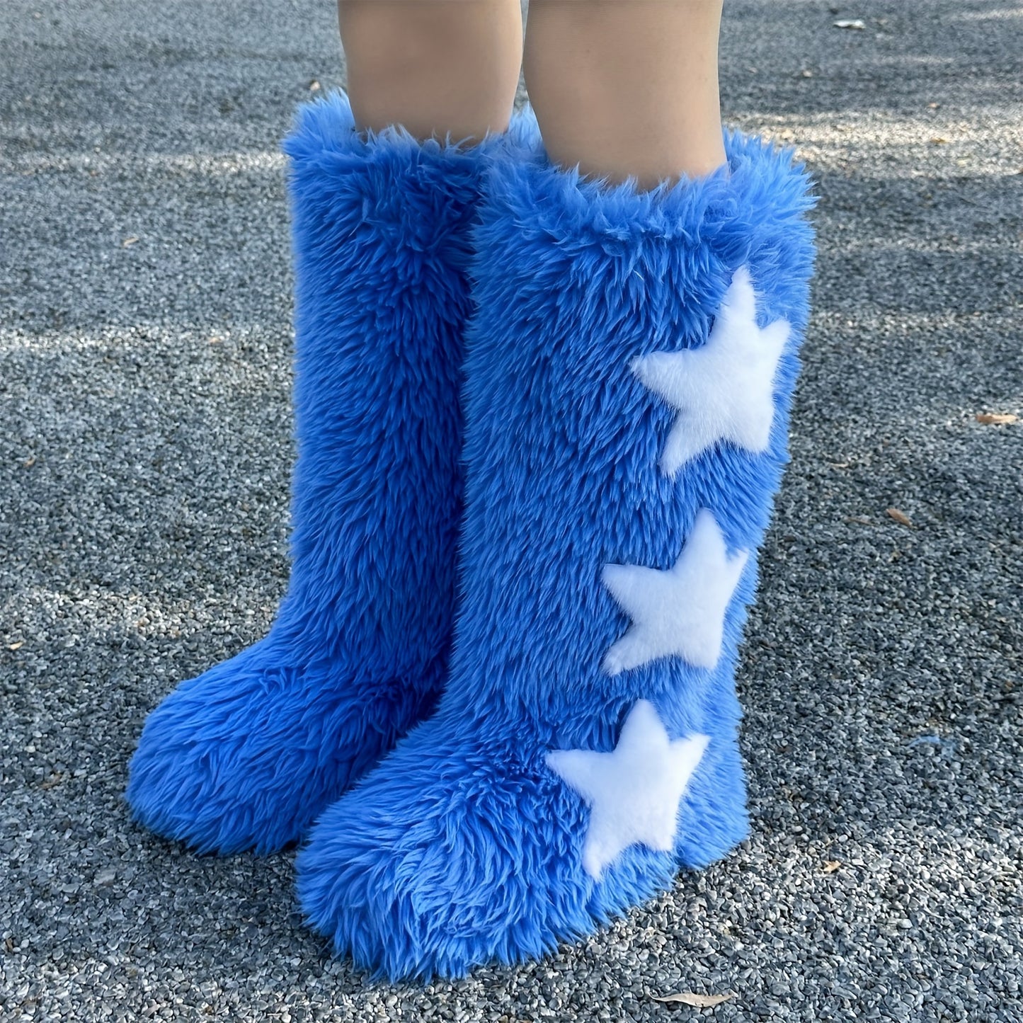 2024 Stylish Plush Women's Snow Boots - Fashion High Heel Winter Boots with Soft Faux Fur Lining and Anti-Slip Sole - Perfect for Cold Weather and Outdoor Activities