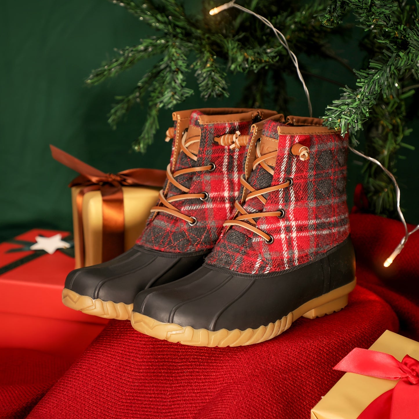 Waterproof Quilted Snow Boots for Women - Winter Boots, Insulated, Warm, Comfortable, and Stylish Snow Shoes