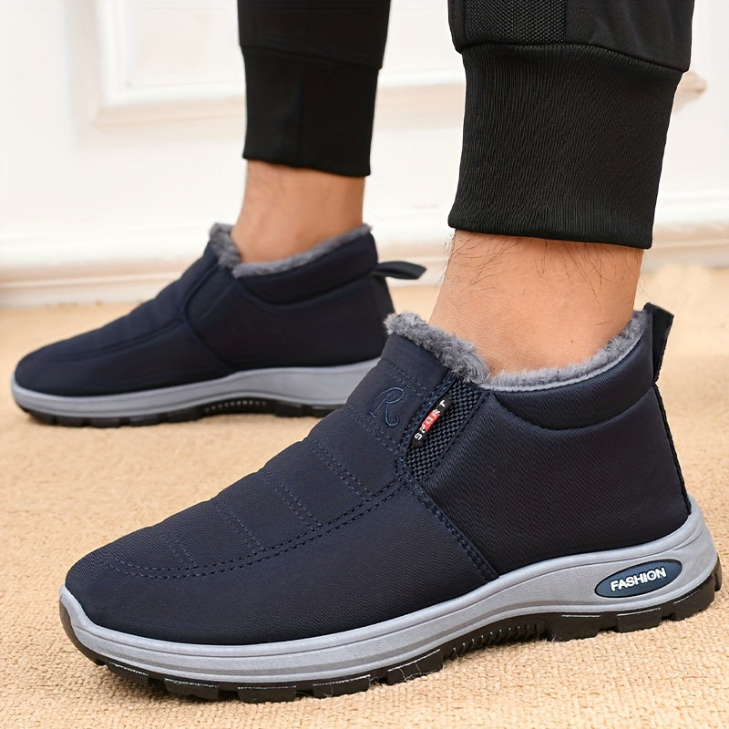 [Ultra-Warm ThermoHeat Boots] Ultra-Warm ThermoHeat Unisex Winter Boots | Non-Slip Thick Sole Snow Boots, Arctic-Grade Cold Weather Insulated Ankle Boots for Outdoor Hiking, Thermal Lock Technology with High-Density Lining, S