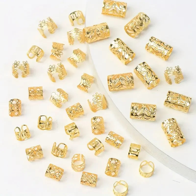 40 pieces of hair accessories, braid decorative hair accessories, hair accessory suitable for women's daily life