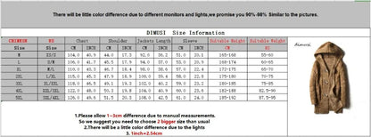 Winter Men's Knitted Sweaters Fashion Man Mid-Long Knitted Sweater Hooded Coats Casual Widnbreaker Cardigan Jackets Clothing