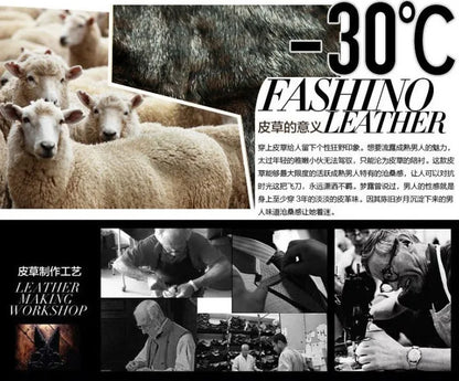 Men leather jackets New arrival Winter brand plus Velvet thick Warm Motorcycle Business Casual Mens Leather Jackets coats