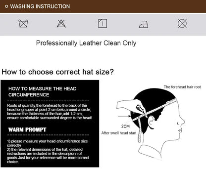 2025 Men's genuine leather baseball cap hat brand new style spring brand new style winter Russian warm one fur caps hats