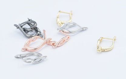 Trendy Accesories Supplies For Woman  Earring Hooks Findings Components DIY Jewellery Handmade Making