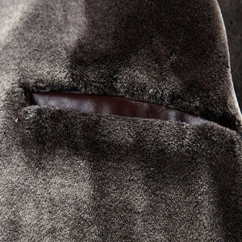 Men leather jackets New arrival Winter brand plus Velvet thick Warm Motorcycle Business Casual Mens Leather Jackets coats