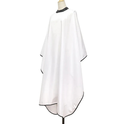 Professional Barber Cape Hair Cutting Cape Waterproof Silicone Collar Transparent Anti Static Salon Cape Eagle Shawl Style