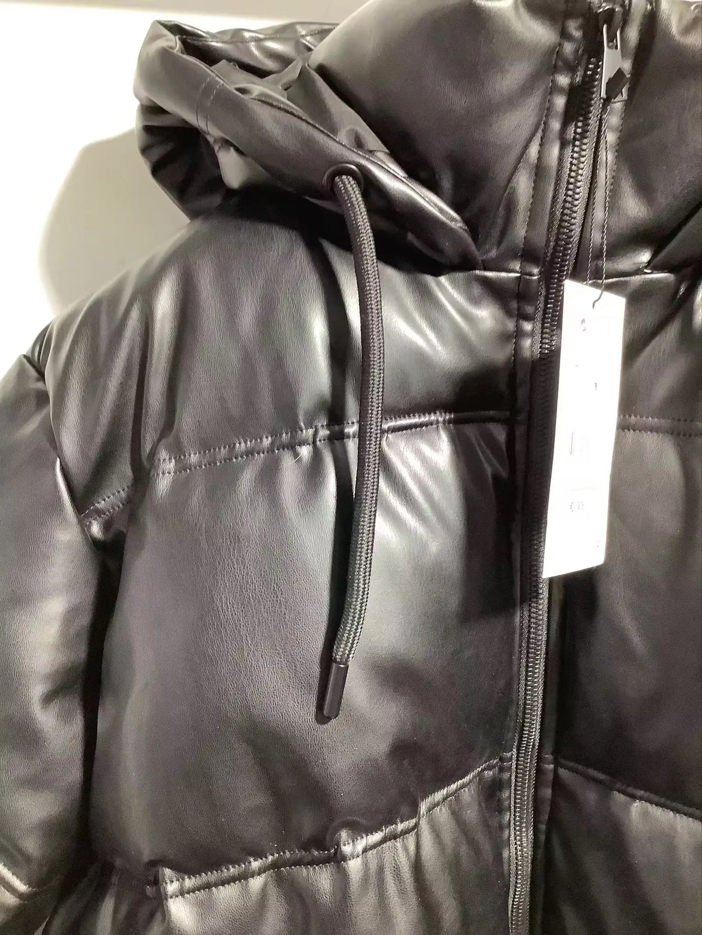 Winter Women's Cold Coat Winter Jackets For Women 2023 Warm Leather PU Parkas Winter Coat Promotion Female Outerwear