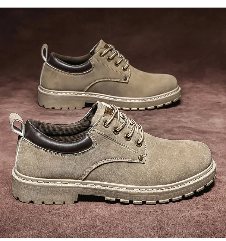 Leather Shoes for Men Luxury High Quality Brogue Shoes comfortable Soft Sole Men's Casual Shoes Lace Up Men Business Dress Shoe