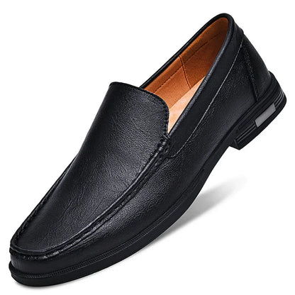 Genuine Leather Men's Shoes Classics Business Dress Shoes Moccasins Slip on Loafers Driving Shoes for Men Casual Shoe 2026 New