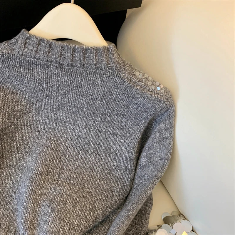 Women Sweater Womens Winter Sweaters Pullover a Female Knitting Overszie Long Sleeve Loose Knitted Outerwear Ropa De Mujer