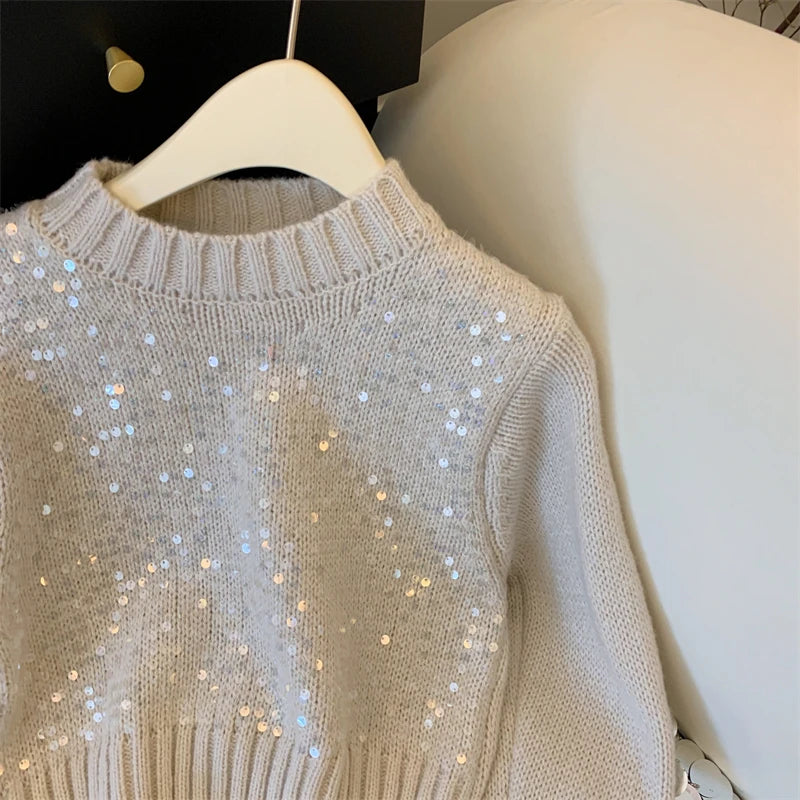 Women Sweater Womens Winter Sweaters Pullover a Female Knitting Overszie Long Sleeve Loose Knitted Outerwear Ropa De Mujer