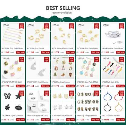 Trendy Accesories Supplies For Woman  Earring Hooks Findings Components DIY Jewellery Handmade Making