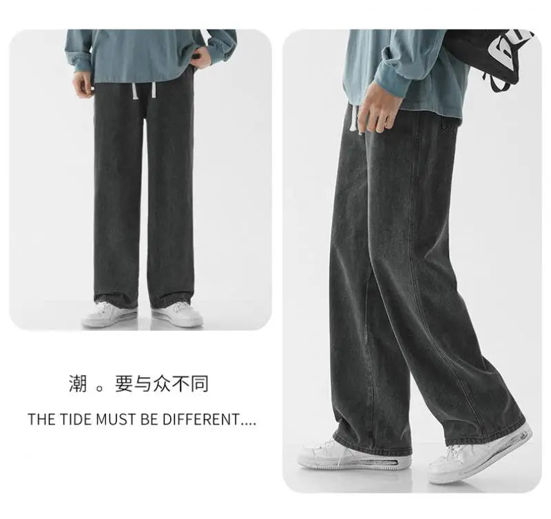 jeans homme Autumn pants Men's clothing pantalones hombre Streetwear  baggy jeans man jeans for man pantalones denim y2k clothes