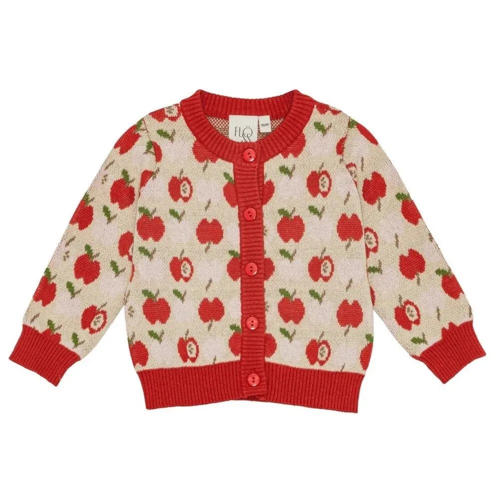 2025 New Winter Strawberry Sweater Boys Girl New Cardigan Jacket Children Clothes Baby Knitwear Cotton Kid Boys Sweaters