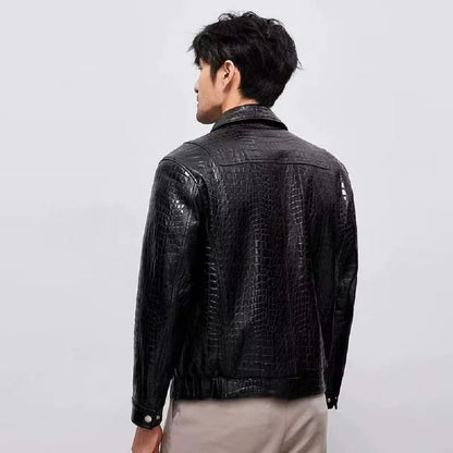 2025 new arrival high quality natural Genuine Leather coat men,male Cow leather jackets  PDD72