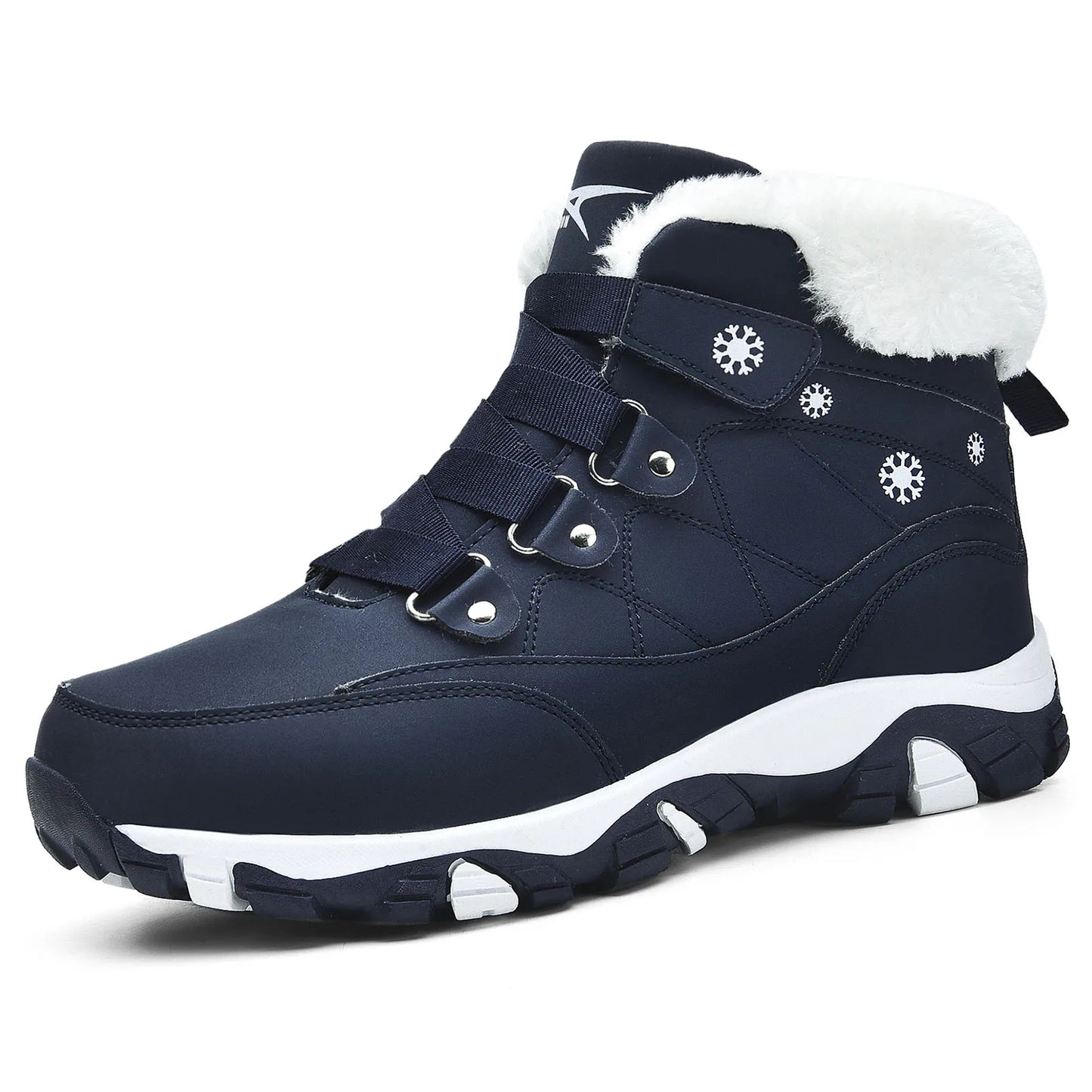 Womens Winter Boots Warm Fur Lined Snow Boots Comfortable Ankle Booties Outdoor Hiking Boots for Women