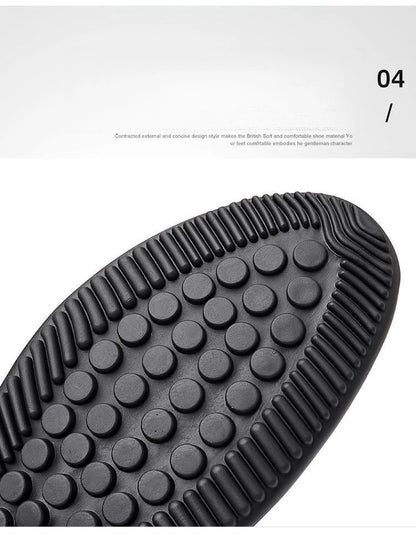 Leather Shoes for Men Fashion Soft Sole Men Loafers Comfortable Lightweight Walking Shoes Men Flats Moccasins Zapatillas Hombre