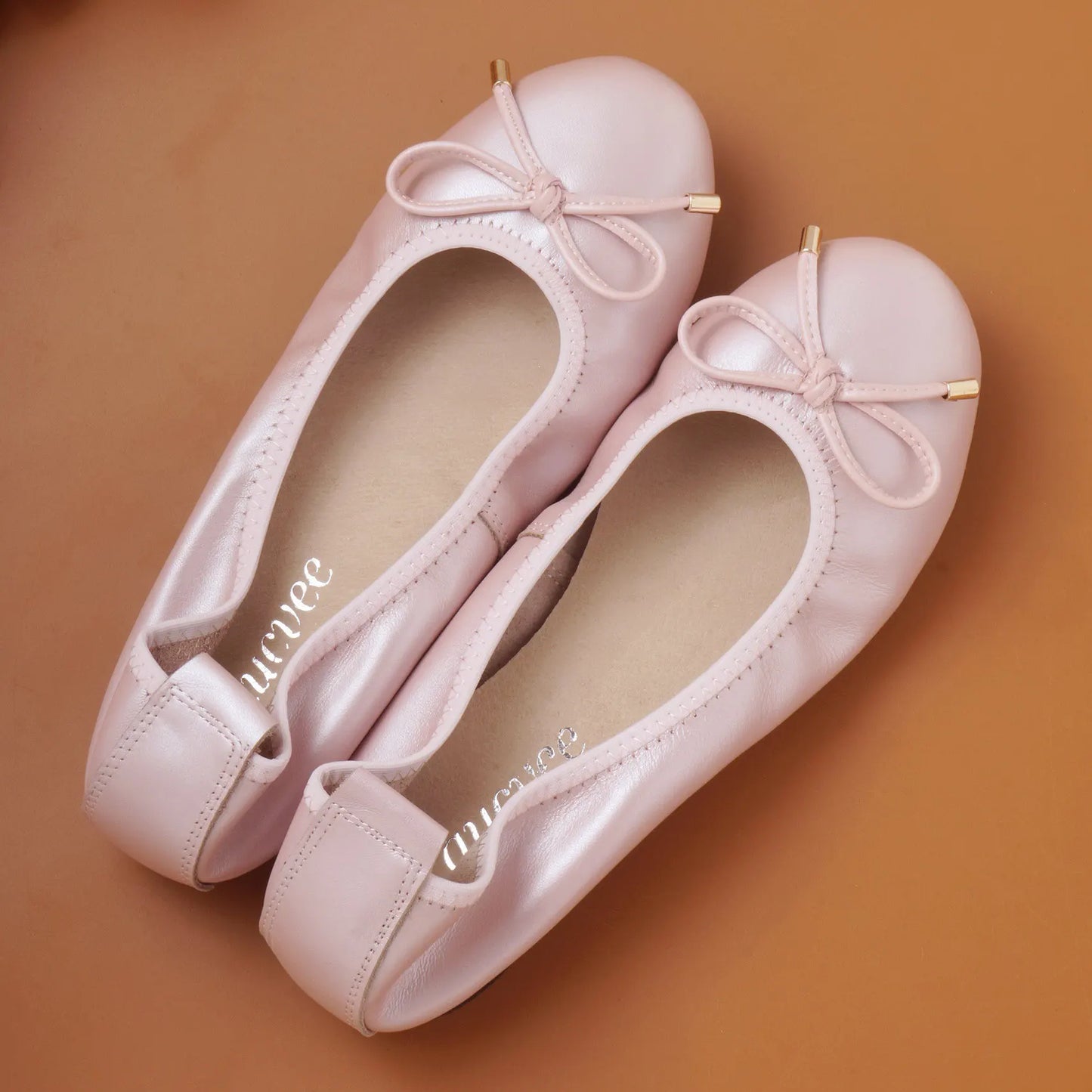 2024 Women Leather Breathable Ladies Comfortable Ballet Flats Driving Shoe Fashion Slip on Shallow Loafers Office Flat Boat Shoe