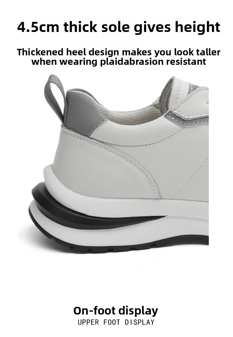 Men's leather shoes, including sports shoes, casual shoes, outdoor hiking shoes, driving shoes, and work shoes