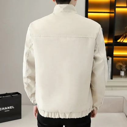 Winter Coat for Men Warm Thick Fleeced Casual Fast Delvery Vintage Quilted Padded Jacket Man High Quality New In Joker Work Cold