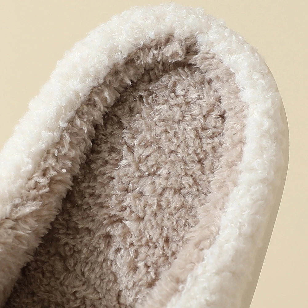 Cute Bear Slippers Fluffy Winter House Shoes Lightweight Women Winter Slippers Bedroom Slippers Cozy Soft Plush Home Slippers