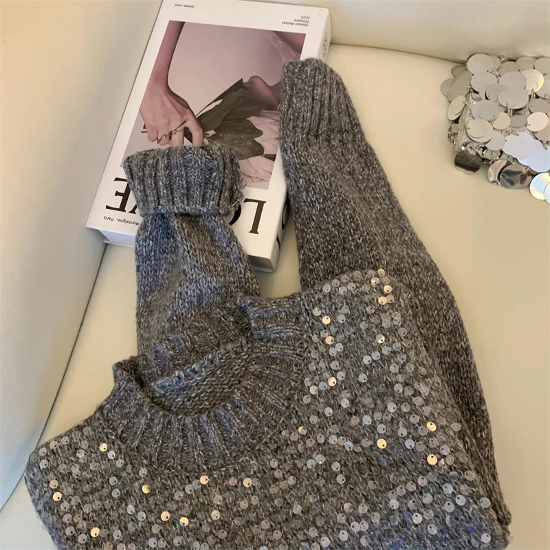 Women Sweater Womens Winter Sweaters Pullover a Female Knitting Overszie Long Sleeve Loose Knitted Outerwear Ropa De Mujer