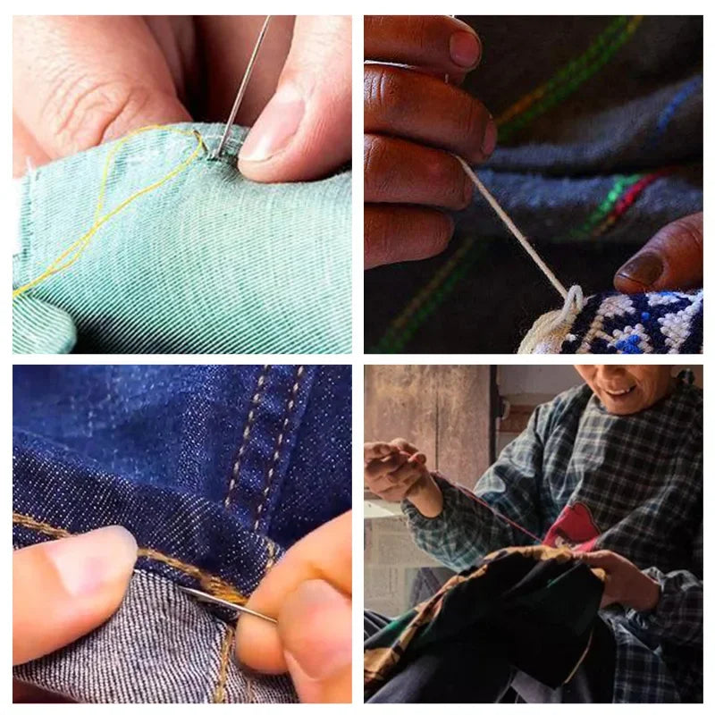 Leather Finger Cap for Sewing Needles, Household Hand-sewing Cross-stitch Needle Holder, Protection Finger Cap for Sewing