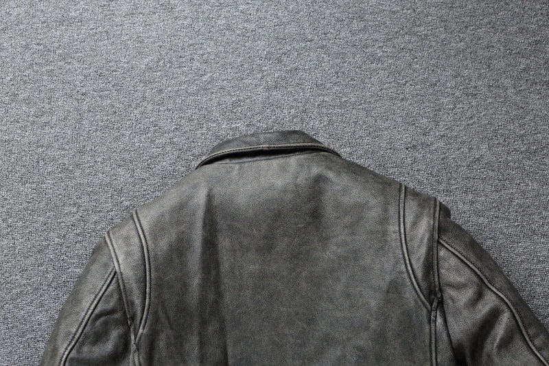 Genuine Leather Coats Autumn Mens Cloting Short Motorcycle Jackets Slim Fit Style Size S-7XL Chaquetas Para Hombre