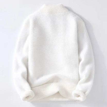 Sweaters men winter korean style mens warm sweater V-neck men sweaters autumn Men's wool pullovers men full size M-XXXL