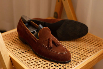 Genuine Leather Loafer Shoes for Men Handmade British Trendy Lazy Casual Shoes New Versatile