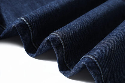 Jeans For Men Loose Fit Joggers Pants Oversize Baggy Pants Harem Wide Leg Elastic Waist Drawstring Male Denim Trousers Tapered