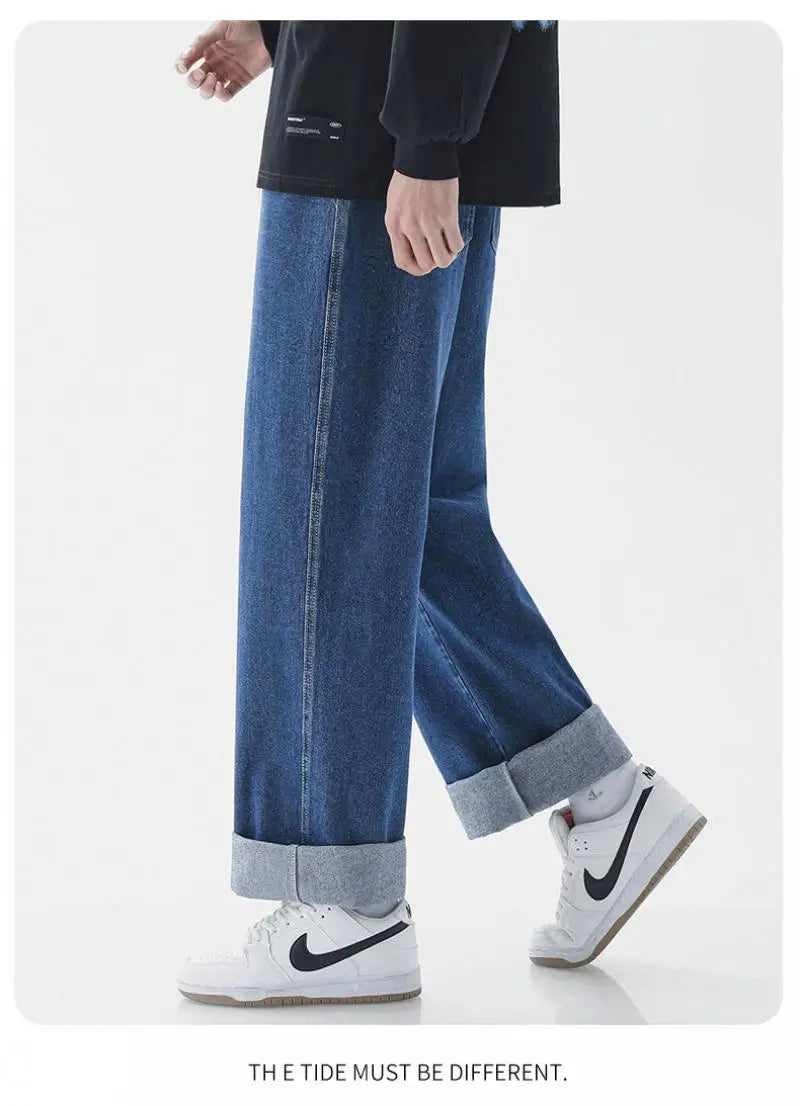 jeans homme Autumn pants Men's clothing pantalones hombre Streetwear  baggy jeans man jeans for man pantalones denim y2k clothes