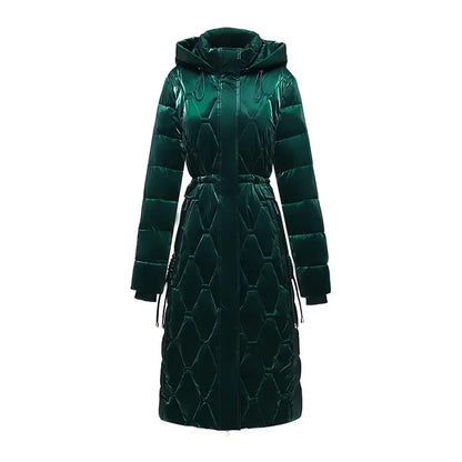 Winter Coat for Women Korean Fashion Loose Oversized Large Size Hooded Windproof Warm Long Parkas Luxury Cotton Jacket Y2k Coat