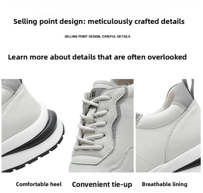 Men's leather shoes, including sports shoes, casual shoes, outdoor hiking shoes, driving shoes, and work shoes