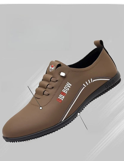 Leather Shoes for Men Fashion Soft Sole Men Loafers Comfortable Lightweight Walking Shoes Men Flats Moccasins Zapatillas Hombre