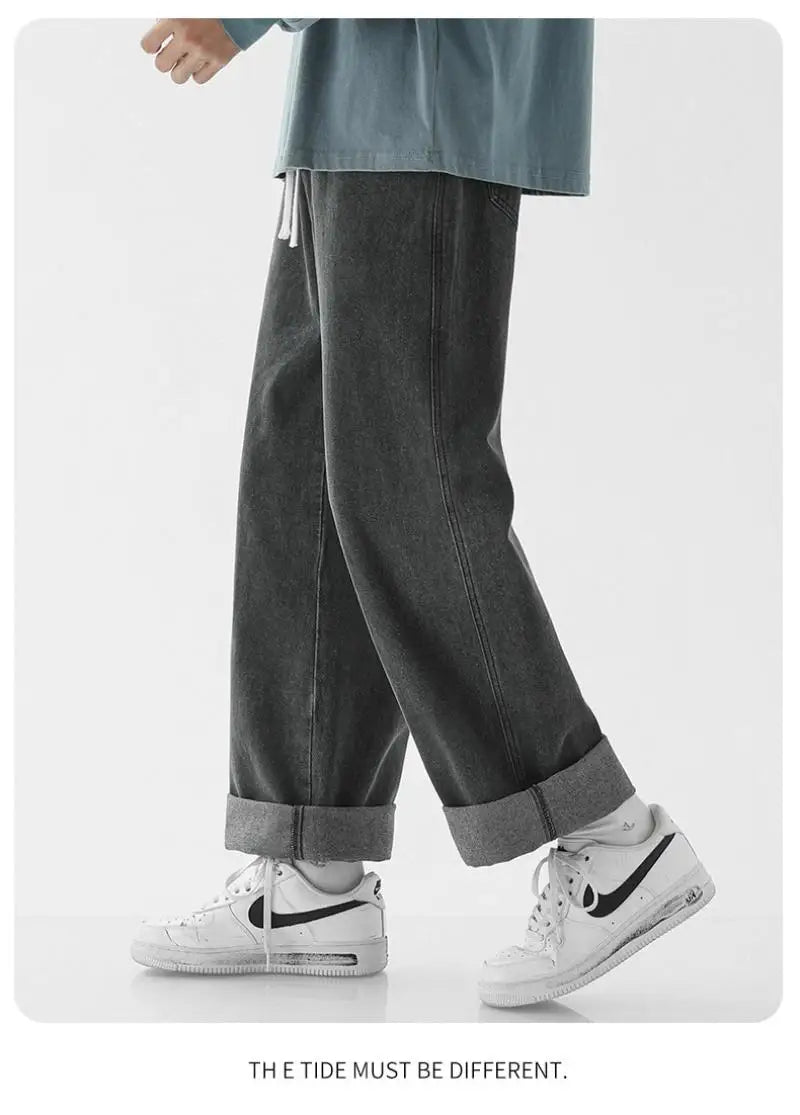 jeans homme Autumn pants Men's clothing pantalones hombre Streetwear  baggy jeans man jeans for man pantalones denim y2k clothes