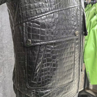 2025 new arrival high quality natural Genuine Leather coat men,male Cow leather jackets  PDD72