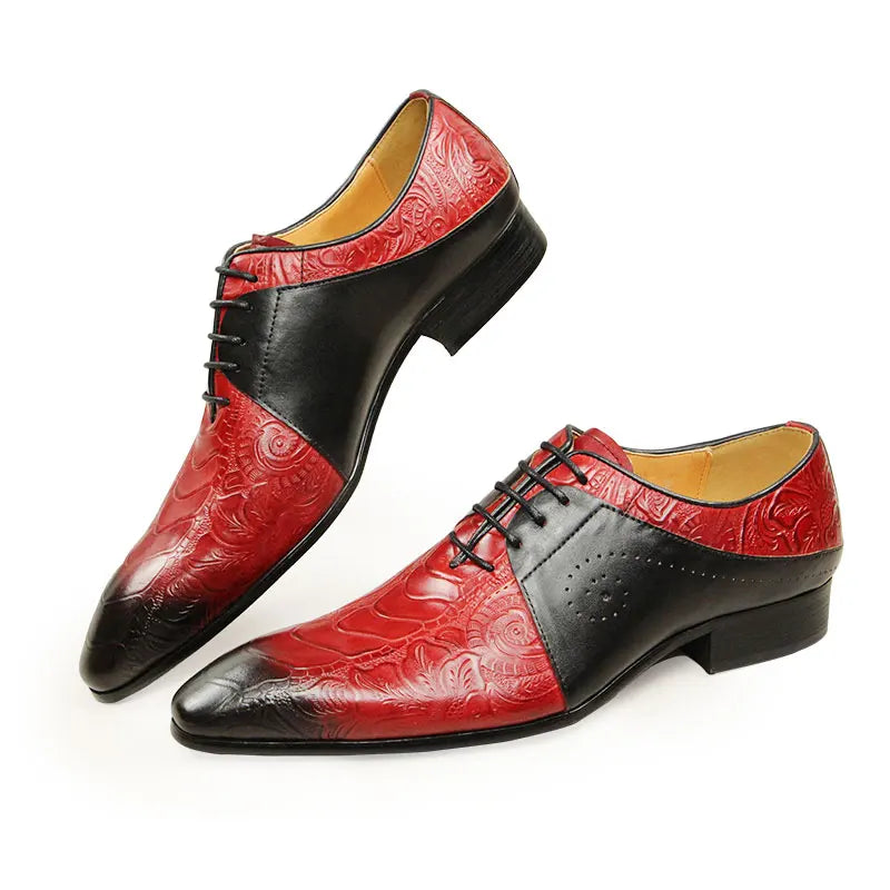 Wedding Men Leather Shoes Fashion Stylish Formal Business Shoe Casual Dress Office Lace Up Zapatillas De Hombre Man Loafer Shoes