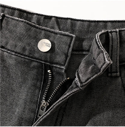 Jeans men's spring and summer 2025 new style trend straight versatile casual pants loose wide-leg mopping trousers