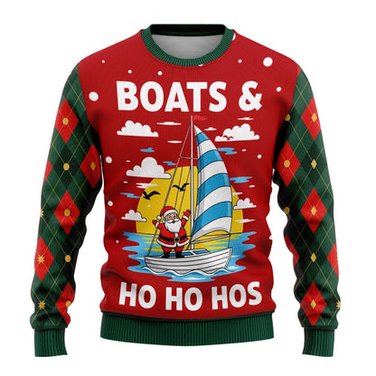 Hilarious Ugly Christmas Sweaters For Women Funny Santa Claus Beer Sweater Joke Unisex Spandex Blend Christmas Jumper Set Tops