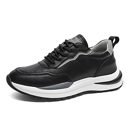 Men's leather shoes, including sports shoes, casual shoes, outdoor hiking shoes, driving shoes, and work shoes