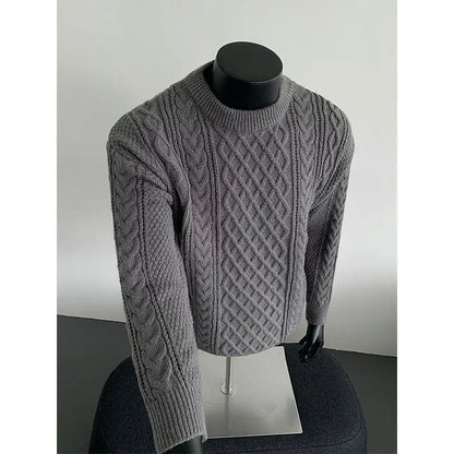 Cozy Winter Jumper Unisex Oversized Christmas Sweater Men Women Soft Casual Knit Pullover Long Sleeve Top for Cold Weather M-3XL