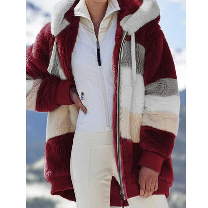 Winter Coat for Women Oversize 2025 Female Teddy Bear Coat Warm Thickening Fleece Faux Fur Coats Winter Jacket Women Plush Top
