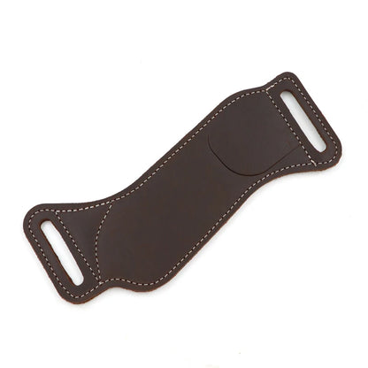 Leather Knife Sheaths for Belt, Knife Holster, Pocket Knife Sheath, EDC Leather Sheath for Folding Knife Carrier